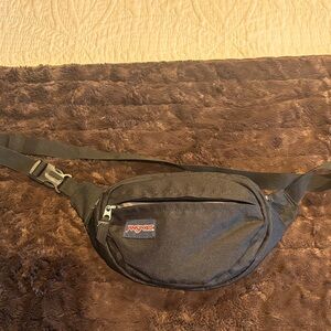 JanSport Charcoal Gray Belt Bag